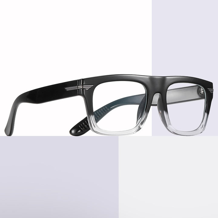 Reven Jate Men's Eyeglasses 3394 Tr-90 Plastic Spectacles Full Rim Full Rim Reven Jate   
