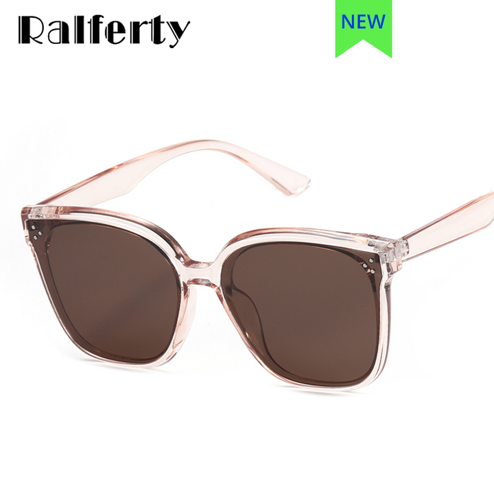 Ralferty Women's Sunglasses Cat Eye Oversized W20123 Sunglasses Ralferty   