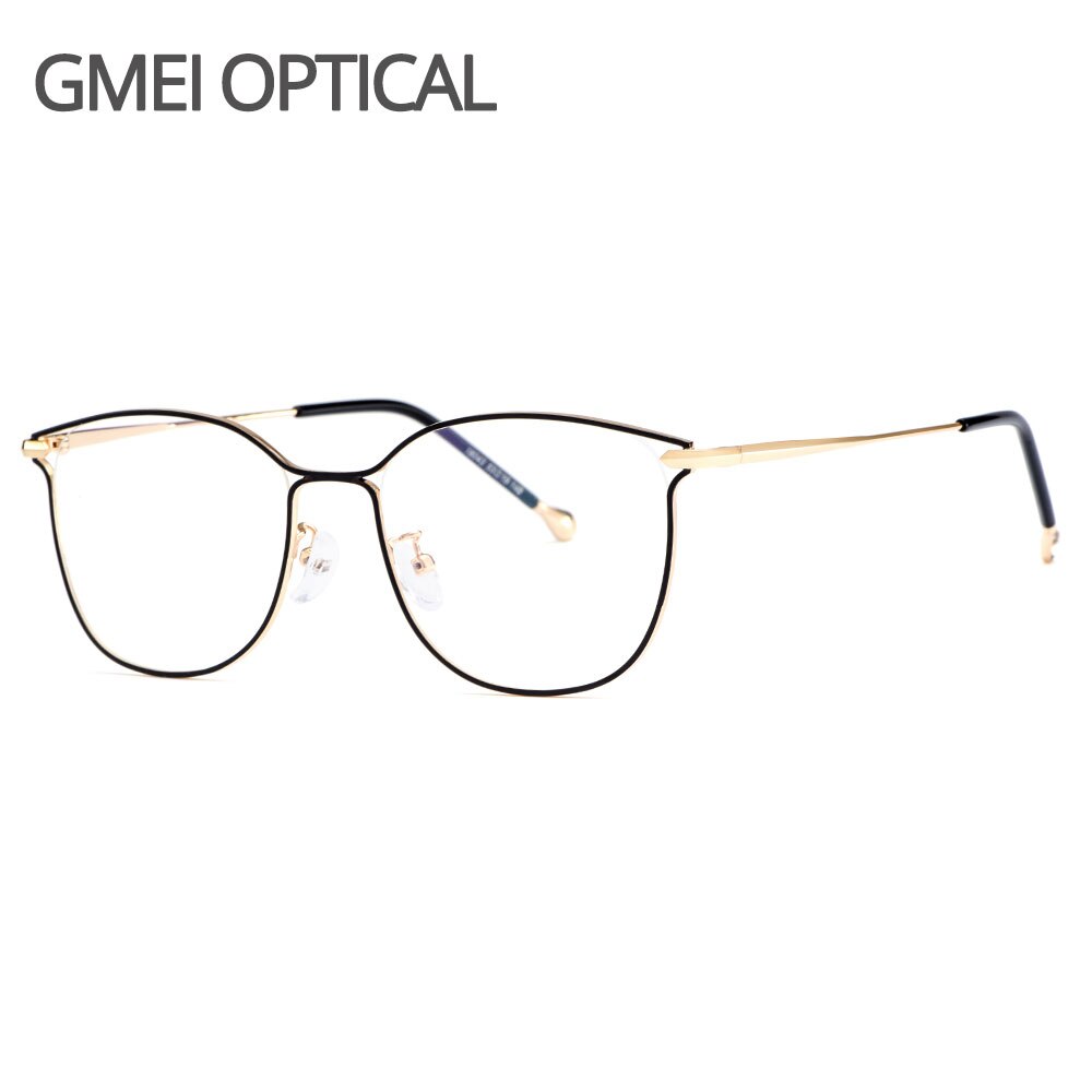 Women's Eyeglasses Titanium Alloy Ultra-Light Cat Eye M18043 Frame Gmei Optical   