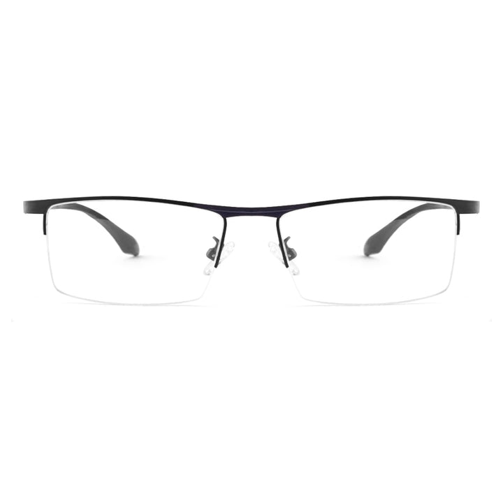 Hotochki Unisex Semi Rim Alloy Frame Eyeglasses P9001 Semi Rim Hotochki   