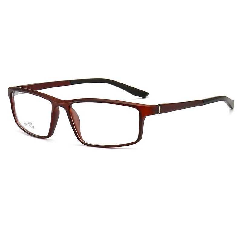 Hotochki Unisex Full Rim PC Plastic Resin Frame Eyeglasses 5806 Full Rim Hotochki Red  
