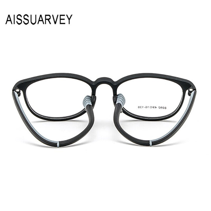 Aissuarvey Children's Tr90 Small Round Full Rim Frame Unisex Eyeglasses 8092 Full Rim Aissuarvey Eyeglasses   