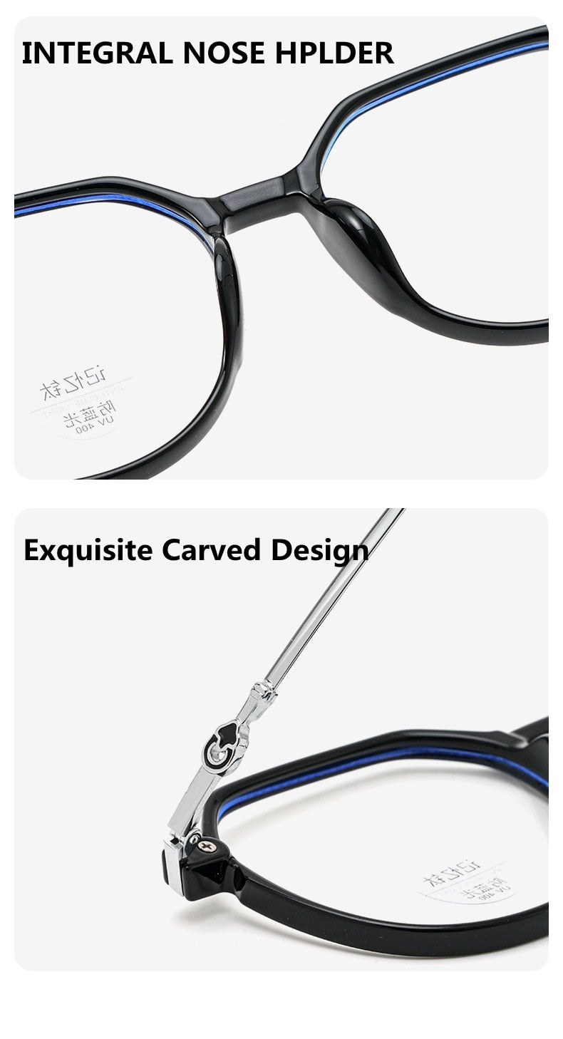 KatKani Women's Full Rim Titanium Alloy TR 90 Acrylic Resin Frame Eyeglasses K31002 Full Rim KatKani Eyeglasses   