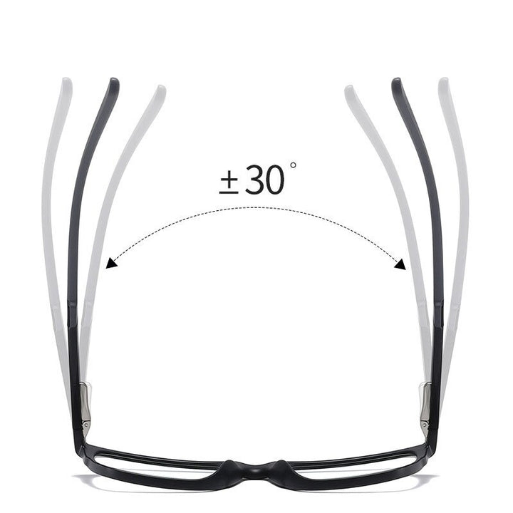 Hotochki Unisex Full Rim TR-90 Resin Frame Eyeglasses 2309 Full Rim Hotochki   