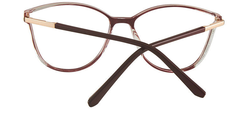Hotony Women's Full Rim TR 90 Resin Cat Eye Frame Eyeglasses 7041 Full Rim Hotony   
