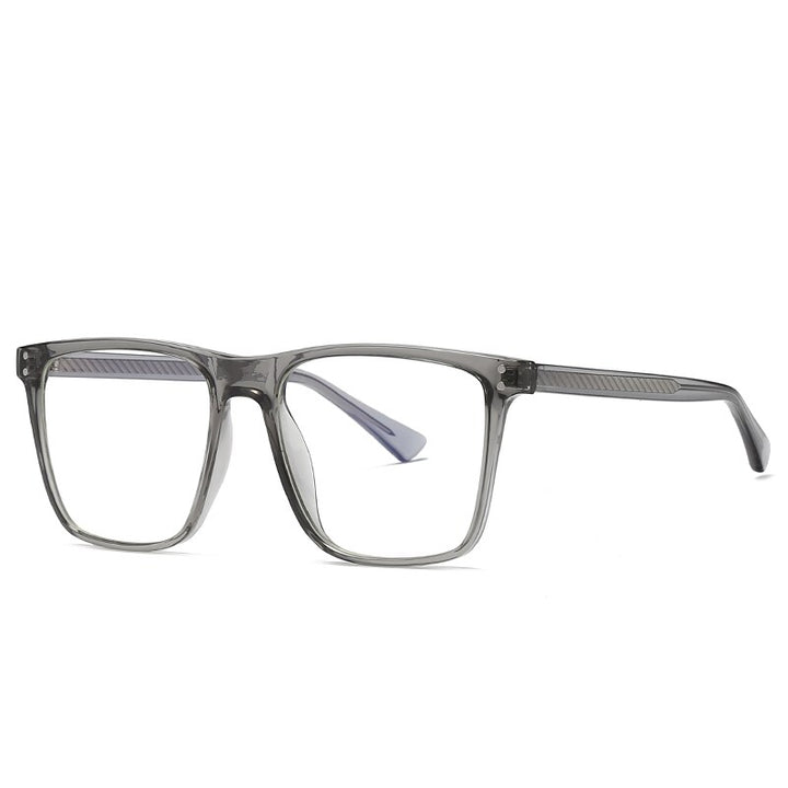 Hotochki Women's Full Rim Square TR-90 Resin Frame Eyeglasses 2023 Full Rim Hotochki gray  