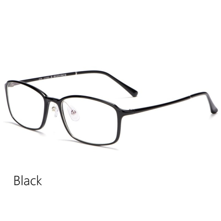 Yimaruili Unisex Full Rim TR 90 Resin Frame Eyeglasses M8003 Full Rim Yimaruili Eyeglasses Black China 