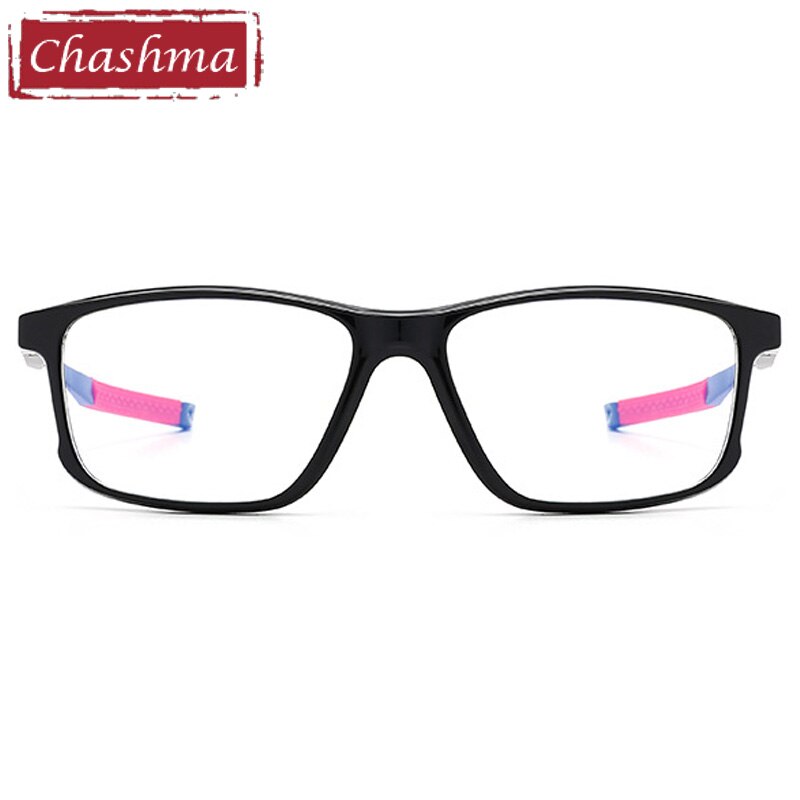 Chashma Ottica Unisex Full Rim Square Tr 90 Aluminum Magnesium Sport Eyeglasses 5827 Sport Eyewear Chashma Ottica   