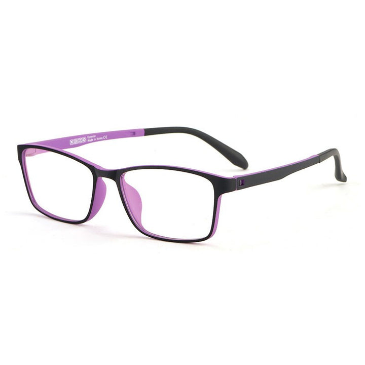 Hotony Men's Full Rim TR 90 Resin Square Frame Eyeglasses 8870 Full Rim Hotony   