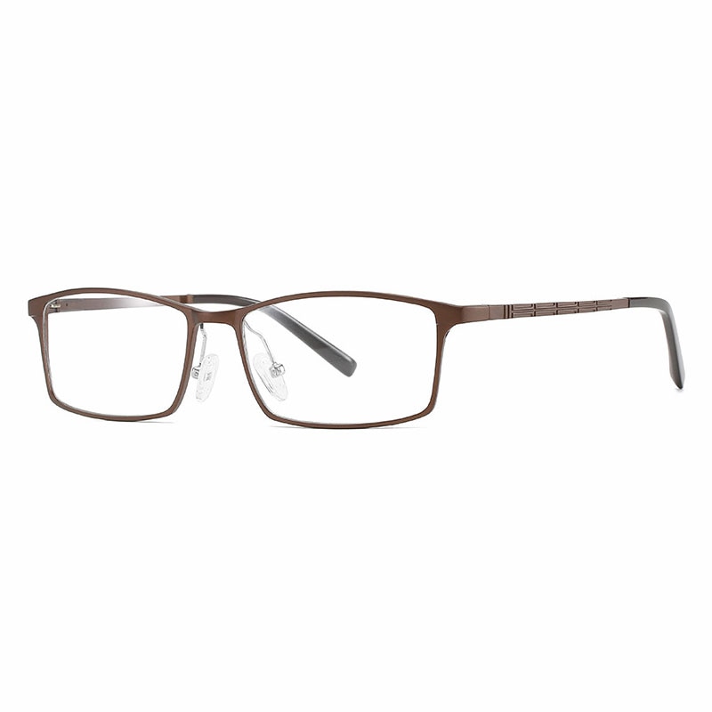 Hotochki Unisex Full Rim Alloy Frame Square Eyeglasses 6300 Full Rim Hotochki   