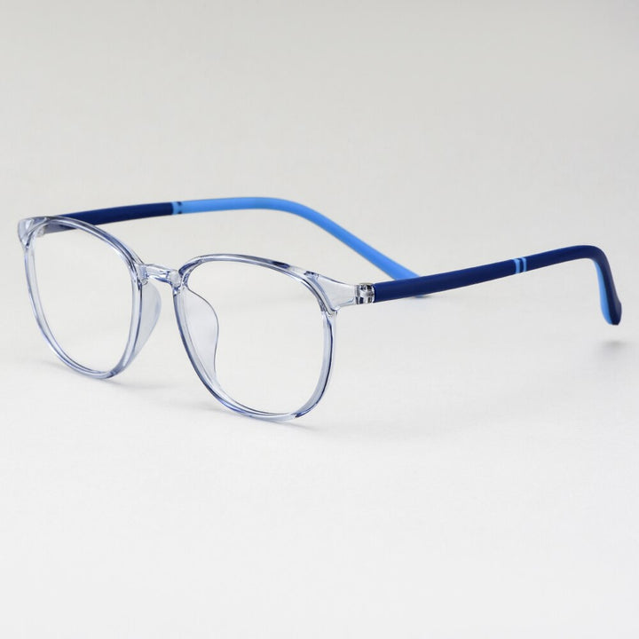 Women's Eyeglasses Ultralight Tr90 Plastic Round M2064 Frame Gmei Optical   