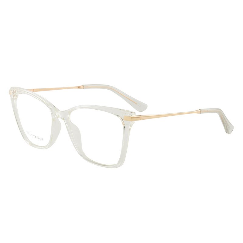 Hotony Women's Full Rim TR 90 Resin Cat Eye Frame Eyeglasses 7017 Full Rim Hotony   