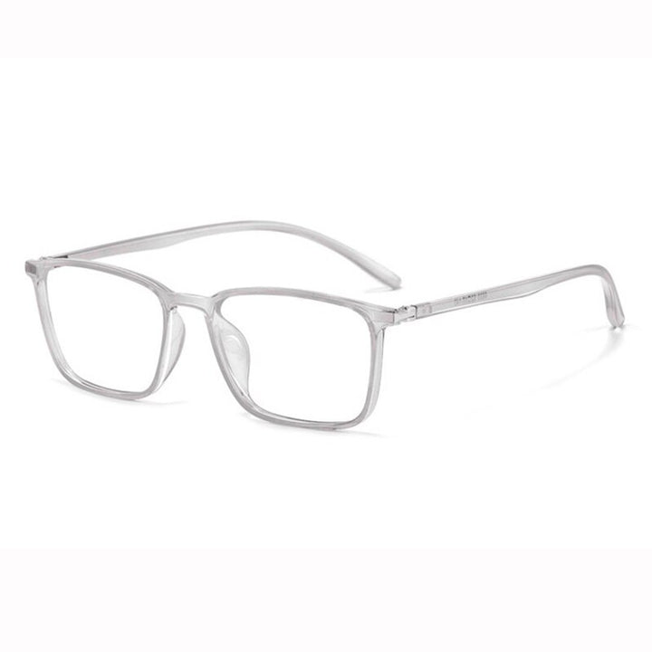 Hotony Unisex Full Rim Square TR 90 Resin Frame Eyeglasses 6633 Full Rim Hotony Gtray  