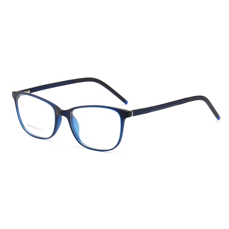 Hotochki Unisex Full Rim PC Plastic Resin Frame Eyeglasses 5799 Full Rim Hotochki Blue  