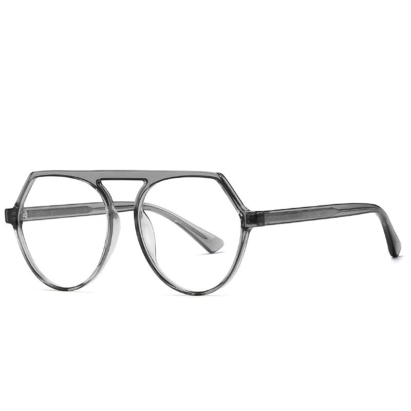 Gmei Unisex Eyeglasses Acrylic Tr90 Cp Frame 2033 Full Rim Gmei Optical C4  