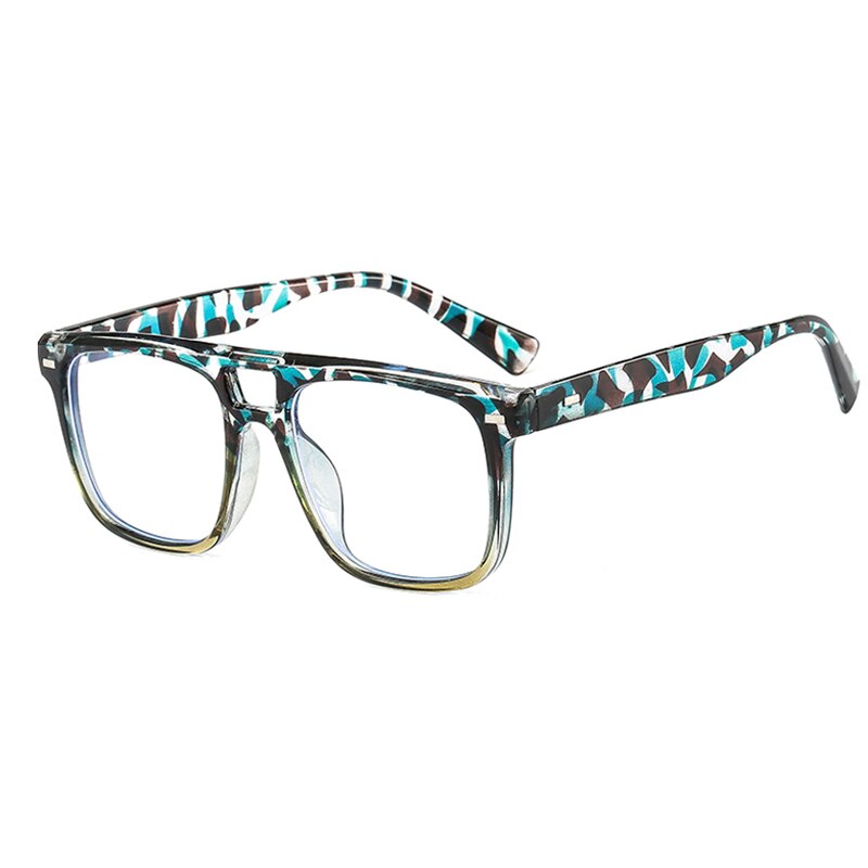 Hotochki Unisex Full Rim PC Plastic Resin Frame Eyeglasses 3510 Full Rim Hotochki Flower  