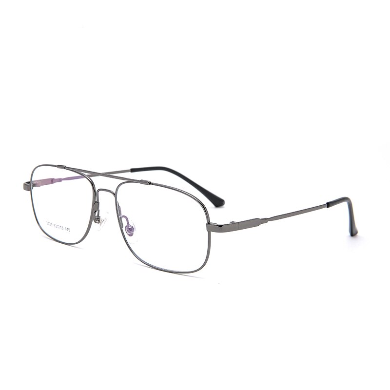 Laoyehui Men's Eyeglasses Square Titanium Reading Glasses 3029a Reading Glasses Laoyehui 0 Grey 