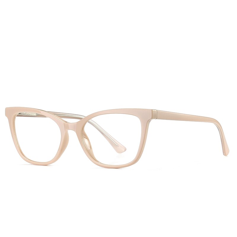 Women's Eyeglasses Cat Eye Tr90 Cp Frame 2025 Frame Gmei Optical C6  