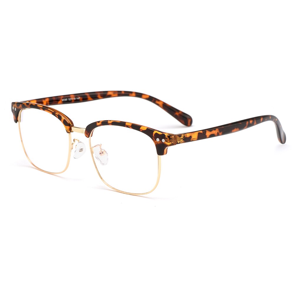 Unisex Eyeglasses Tr90 Alloy Square Frame Md085 Frame Gmei Optical C10  