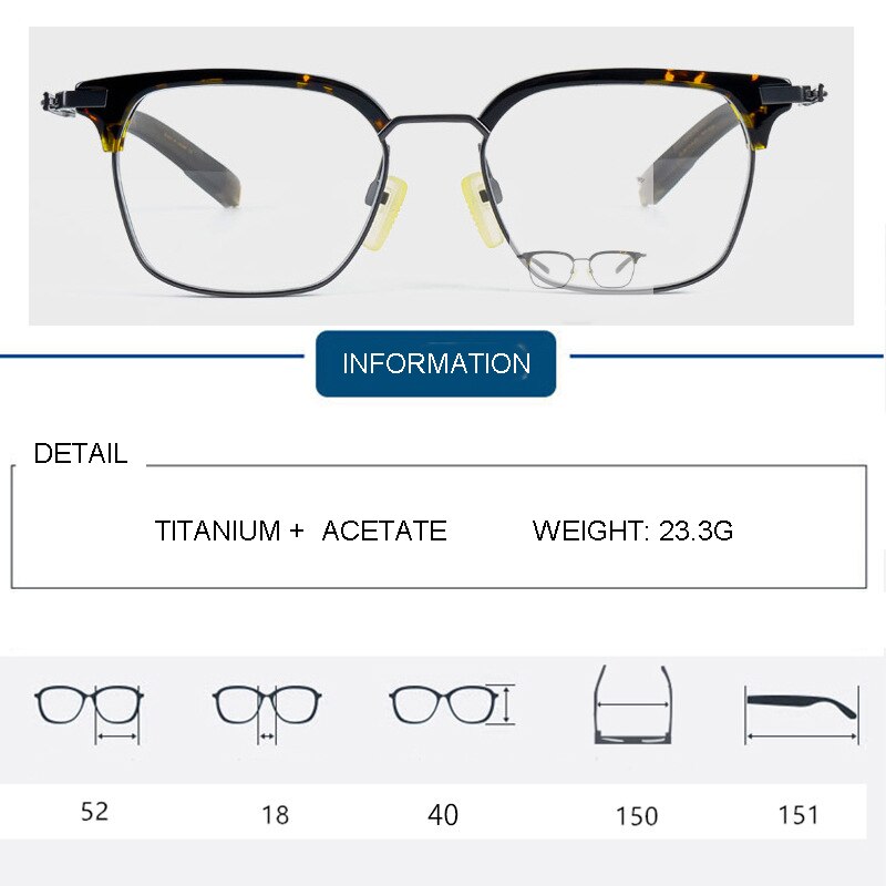 Aissuarvey Titanium Acetate Eyeglasses – FuzWeb