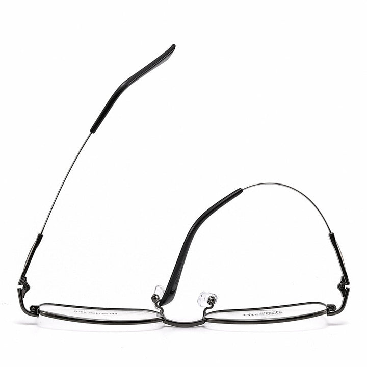 Unisex Full Rim Memory Alloy Frame Eyeglasses S8202 Full Rim Bclear   
