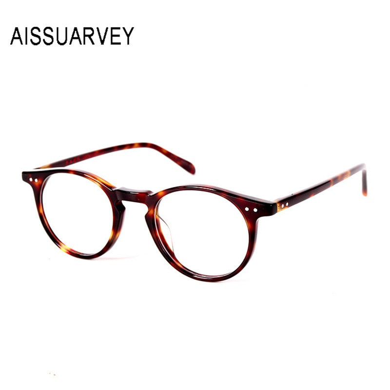 Aissuarvey Handcrafted Unisex Full Rim Acetate Frame Eyeglasses As10031 Full Rim Aissuarvey Eyeglasses   