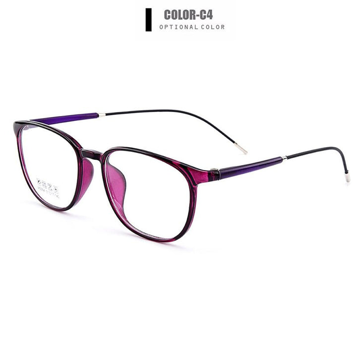 Women's Eyeglasses Ultralight Tr90 Frame M3004 Frame Gmei Optical C4  