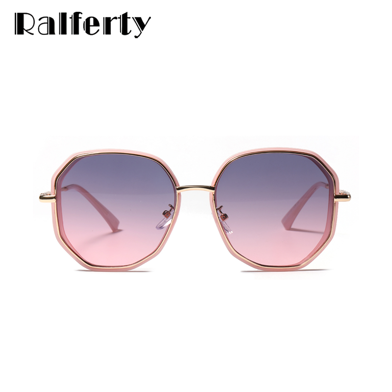 Ralferty Oversized Polygon Women's Sunglasses Big Sunglasses Ralferty   