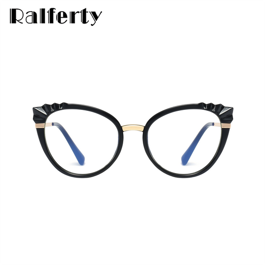 Luxury Cat Eye Glasses Frames Ralferty Womens Eyeglasses Fuzweb