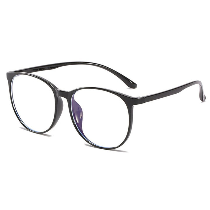 Hotony Unisex Full Rim TR 90 Resin Round Frame Eyeglasses 5703 Full Rim Hotony   