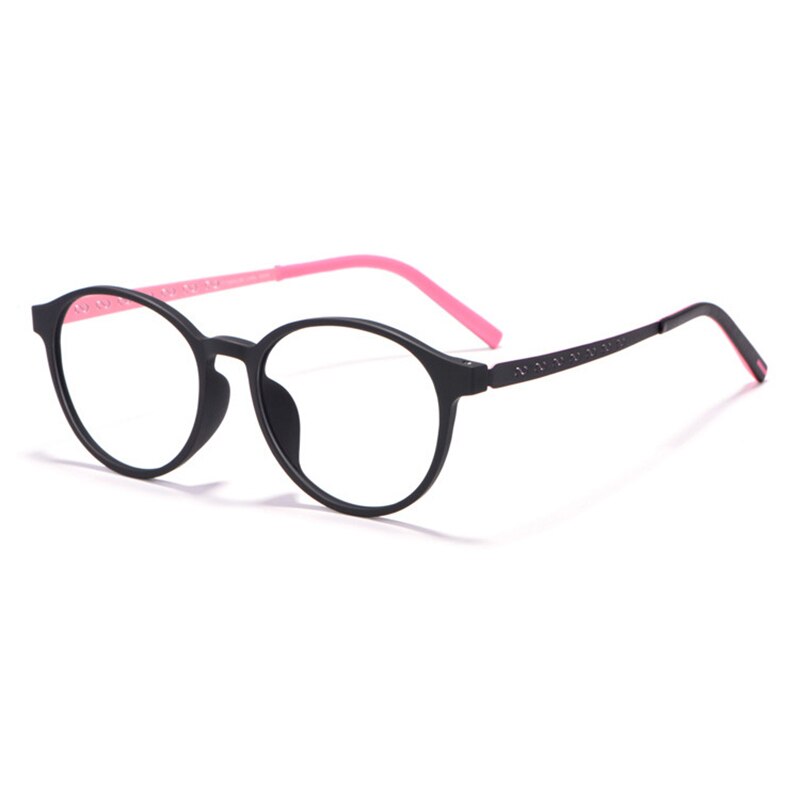 Hotony Unisex Full Rim TR 90 Resin Titantium Temple Frame Eyeglasses 8868 Full Rim Hotony Pink  
