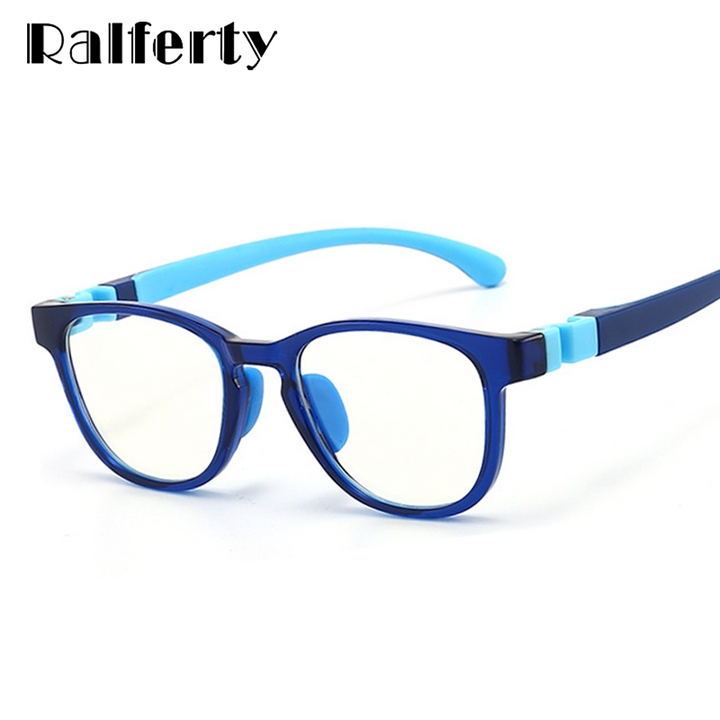 Ralferty Children's Eyeglasses Flexible Anti-glare Anti Blue Light M8509 Anti Blue Ralferty   