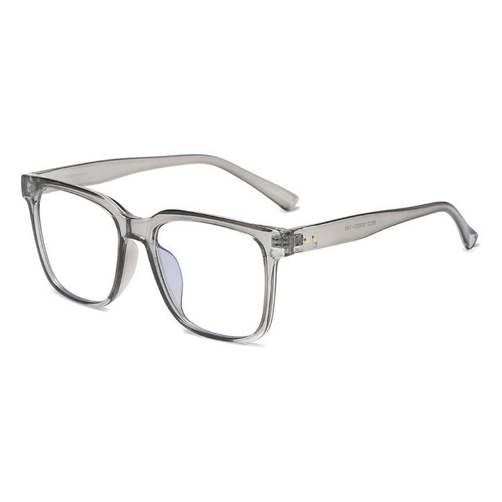 Hotony Unisex Full Rim Square Acetate Eyeglasses 8822 Full Rim Hotony   