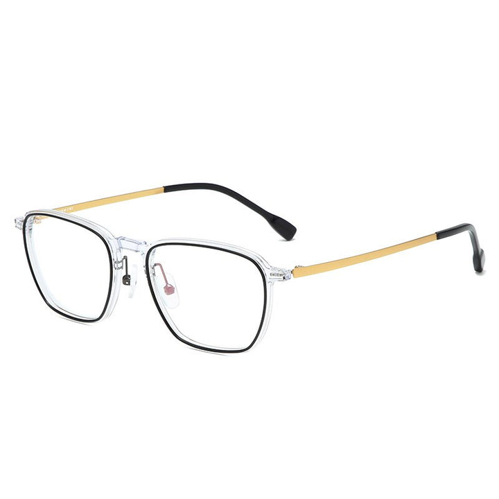 Aissuarvey Titanium Acetate Frame Unisex Full Rim Eyeglasses Full Rim Aissuarvey Eyeglasses Default Title  