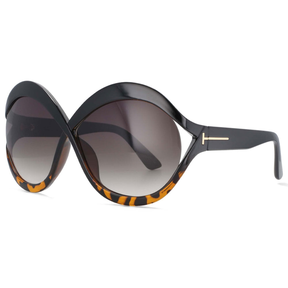 Women's Oversized Oval Sunglasses