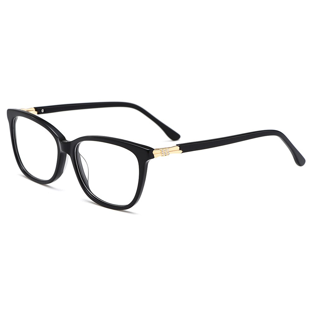 Gmei Women's Eyeglasses Acetate Alloy M22001 Full Rim Gmei Optical   