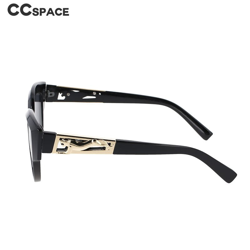 CCSpace Women's Full Rim Cat Eye Resin Frame Sunglasses 51106 Sunglasses CCspace Sunglasses   