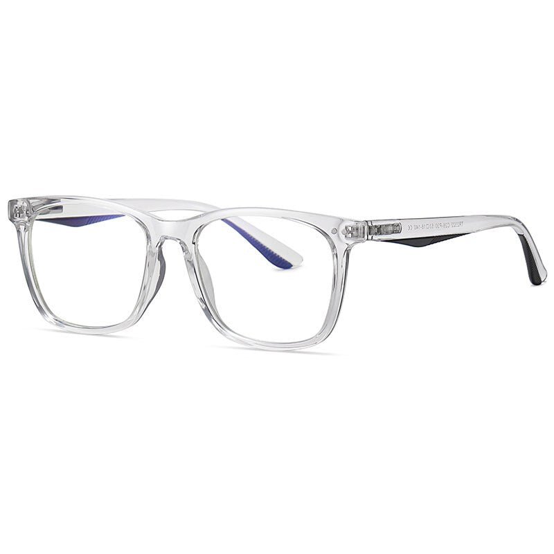 Hotochki Men's Full Rim Acetate Frame Anti Blue Light Lens Eyeglasses 2322 Full Rim Hotochki Transparent  