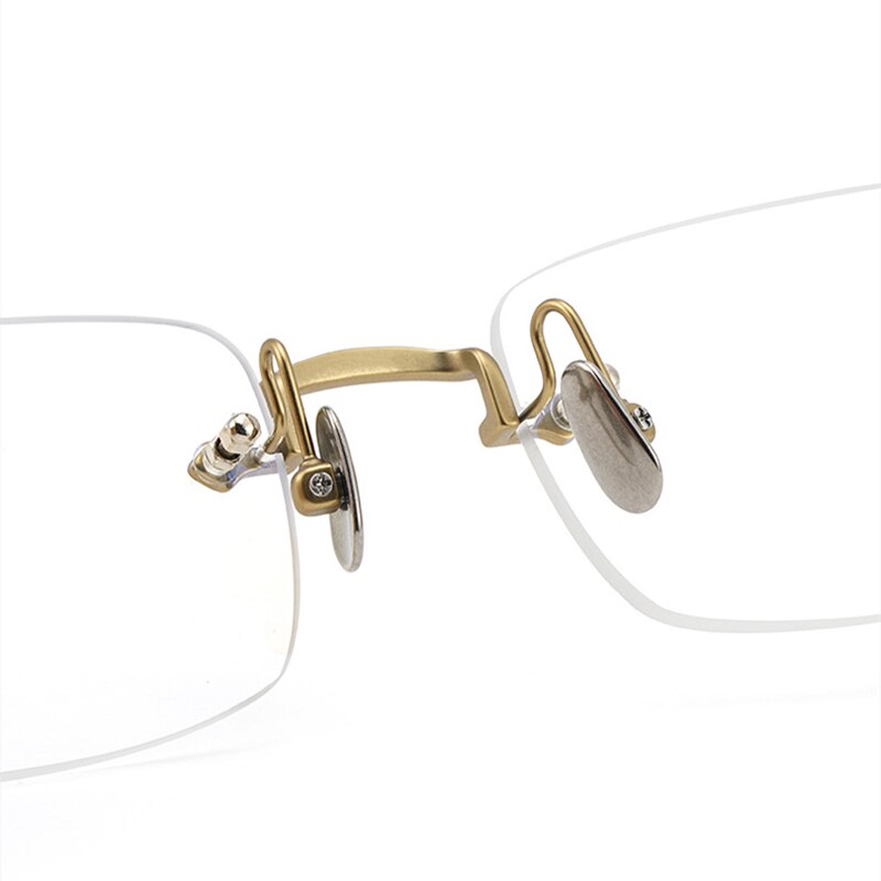Yimaruili Men's Rimless Titanium Frame Eyeglasses WYB8808 Rimless Yimaruili Eyeglasses   