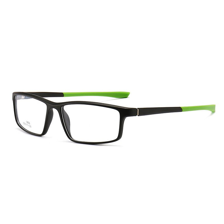 Hotochki Unisex Full Rim PC Plastic Resin Frame Eyeglasses 5806 Full Rim Hotochki green  