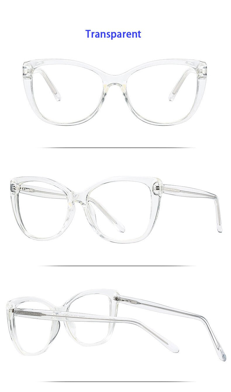 Hotochki Women's Full Rim PC Plastic Resin Frame Eyeglasses 2005 Full Rim Hotochki   