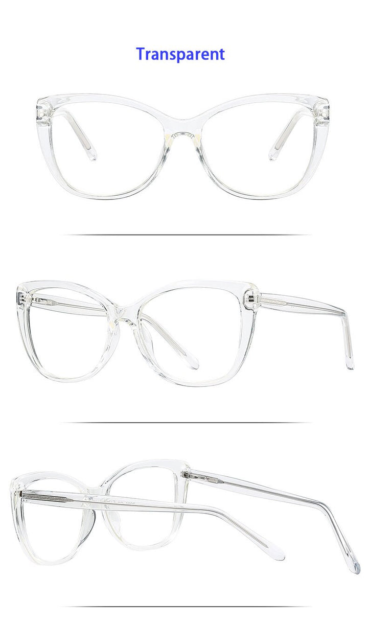 Hotochki Women's Full Rim PC Plastic Resin Frame Eyeglasses 2005 Full Rim Hotochki   