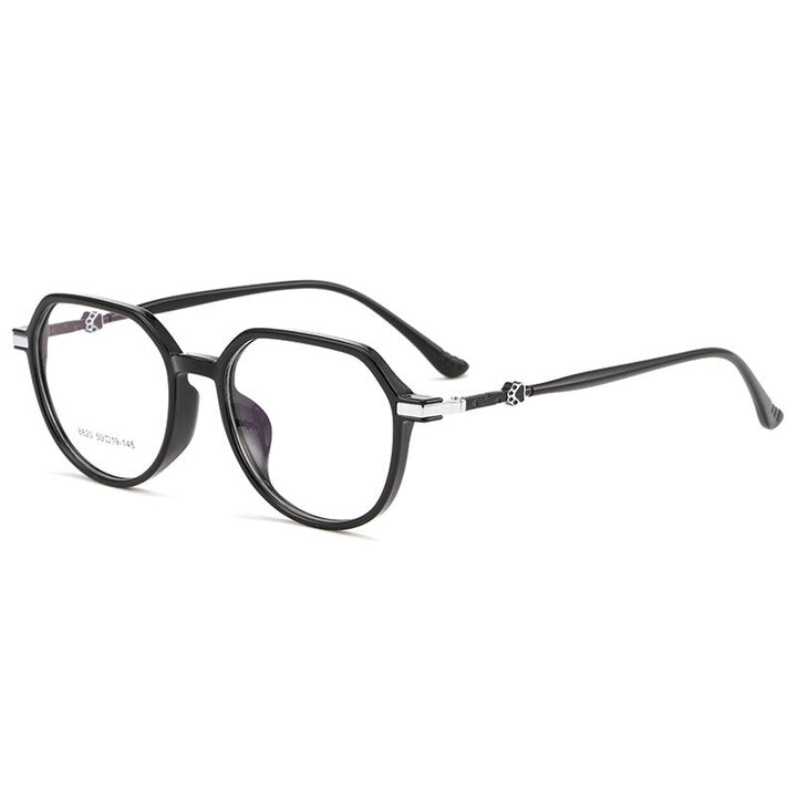 KatKani Unisex Full Rim TR 90 Resin Plated Alloy Frame Eyeglasses 068820 Full Rim KatKani Eyeglasses   