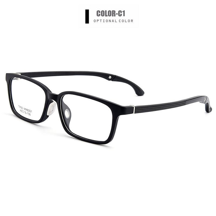 Women's Eyeglasses Ultralight Tr90 Frame M8001 Frame Gmei Optical C1  