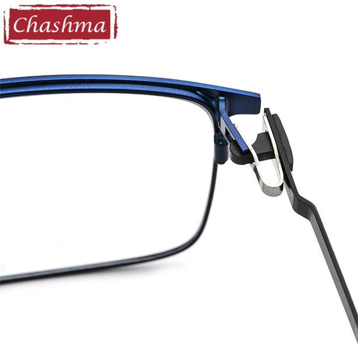 Unisex Alloy Titanium Full Rim Frame Eyeglasses Model 9847 Full Rim Chashma   
