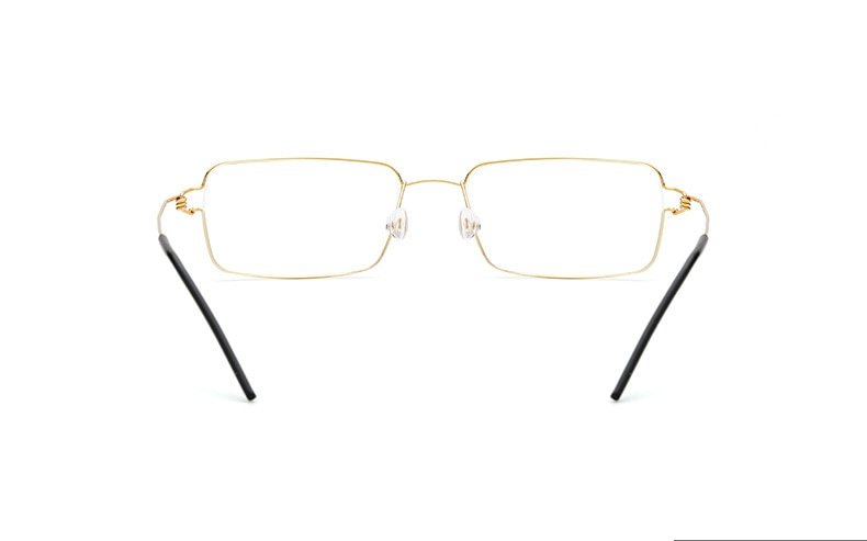 Yimaruili Unisex Full Rim Screwless Titanium Alloy Frame Eyeglasses 28606 Full Rim Yimaruili Eyeglasses   