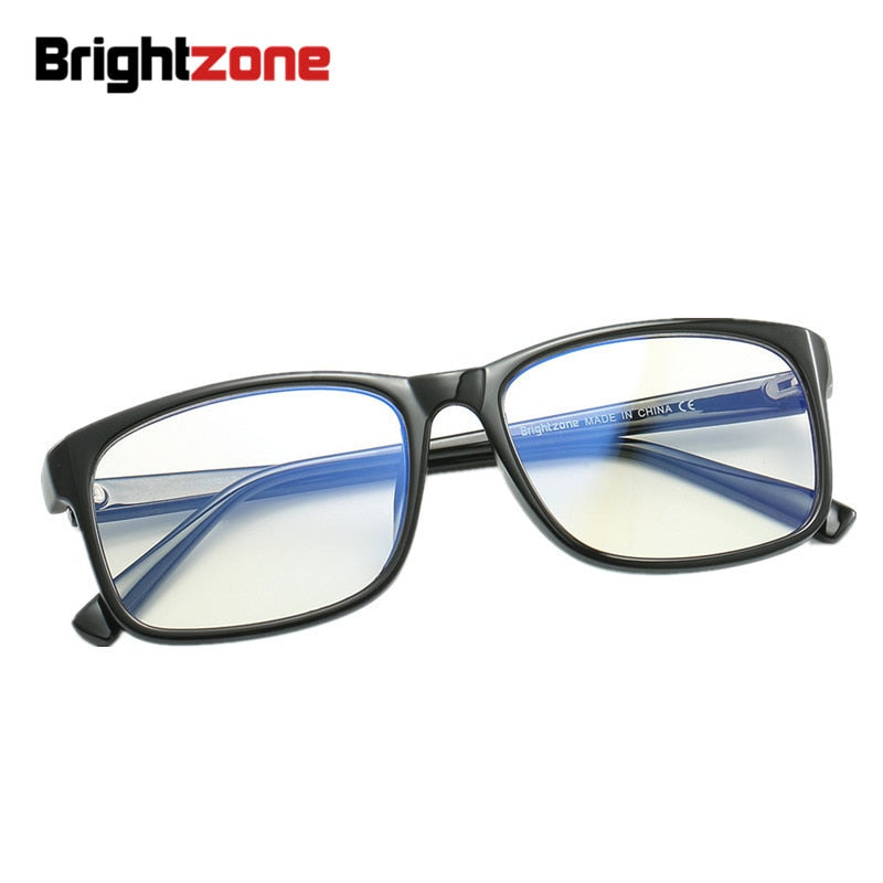 Men's Eyeglasses Computer Glasses Anti Blue Ray Light Cr39 Frame Brightzone   
