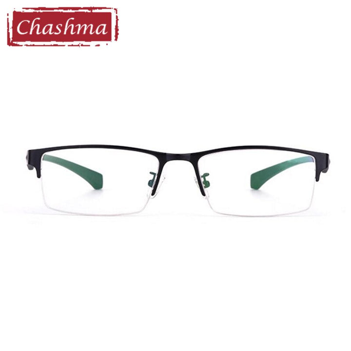 Chashma Ottica Men's Semi/Full Rim Square Alloy Eyeglasses 66071/66085 Full Rim Chashma Ottica   