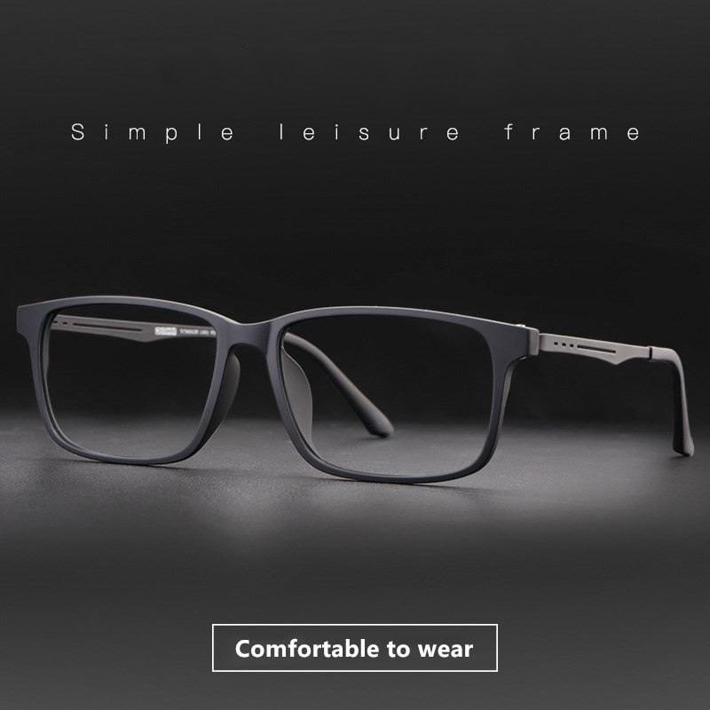 Men's Eyeglasses Pure Titanium Tr90 Ultralight Frame Large Size 8838 Frame Gmei Optical   