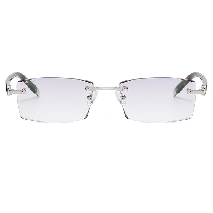 Zirosat 58050 Unisex Eyeglasses Alloy Titanium Rimless Rimless Zirosat   